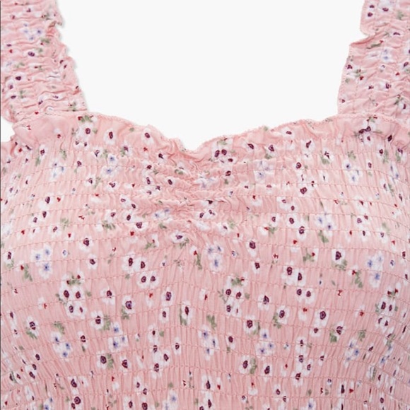 Floral Print Maxi Dress - Picture 4 of 5